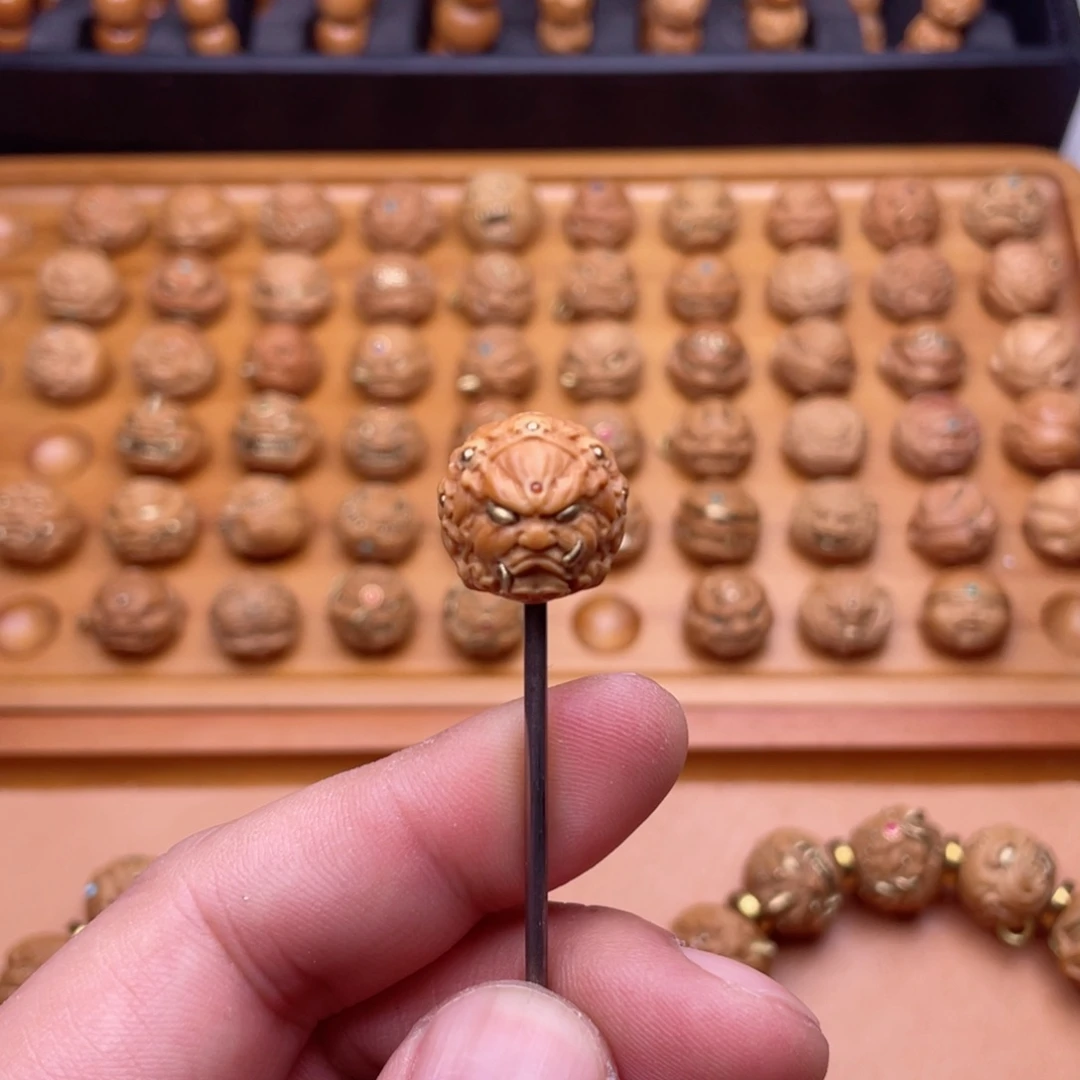 猴头核桃手串猴头核桃不动冥王