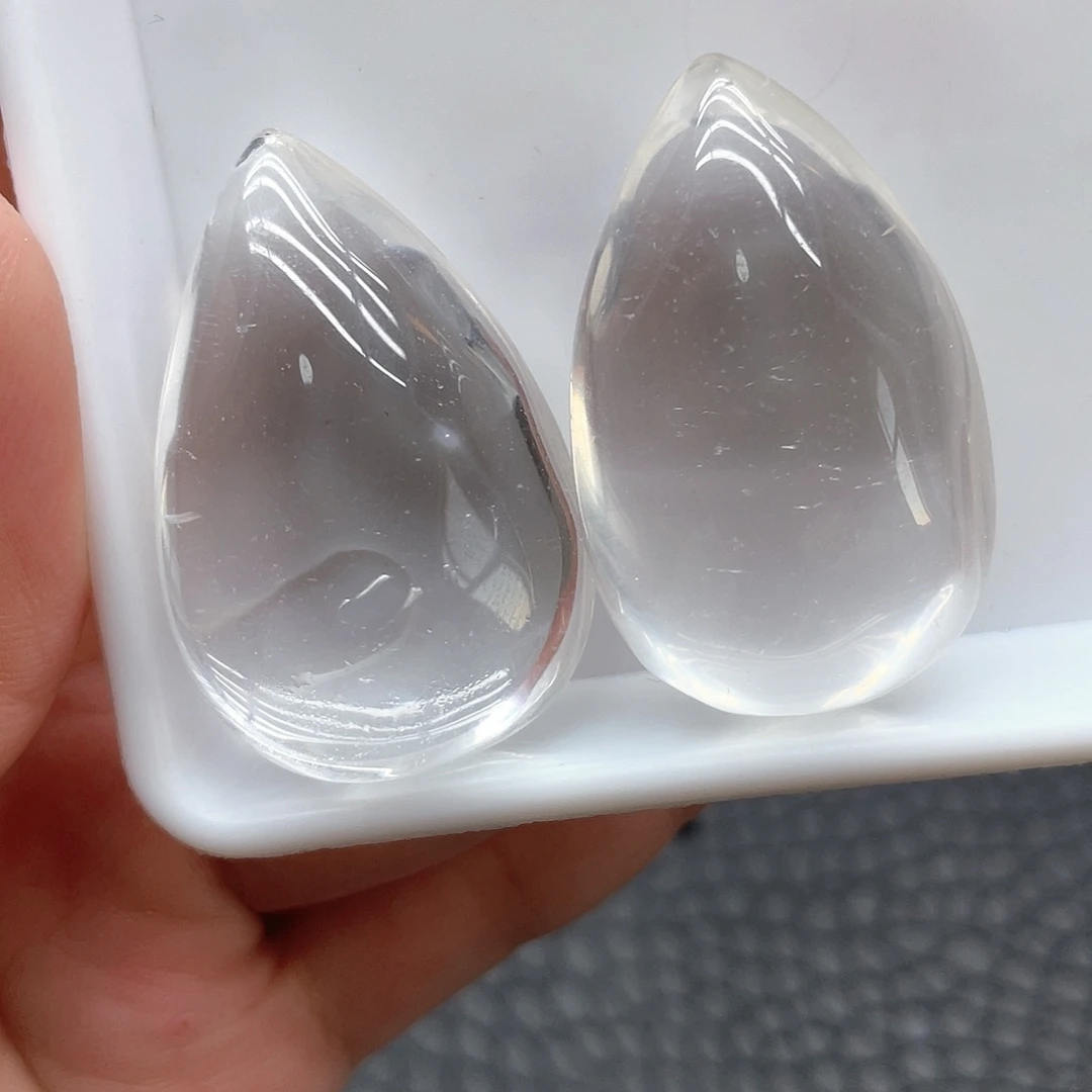 发晶珠宝半成品未镶嵌74