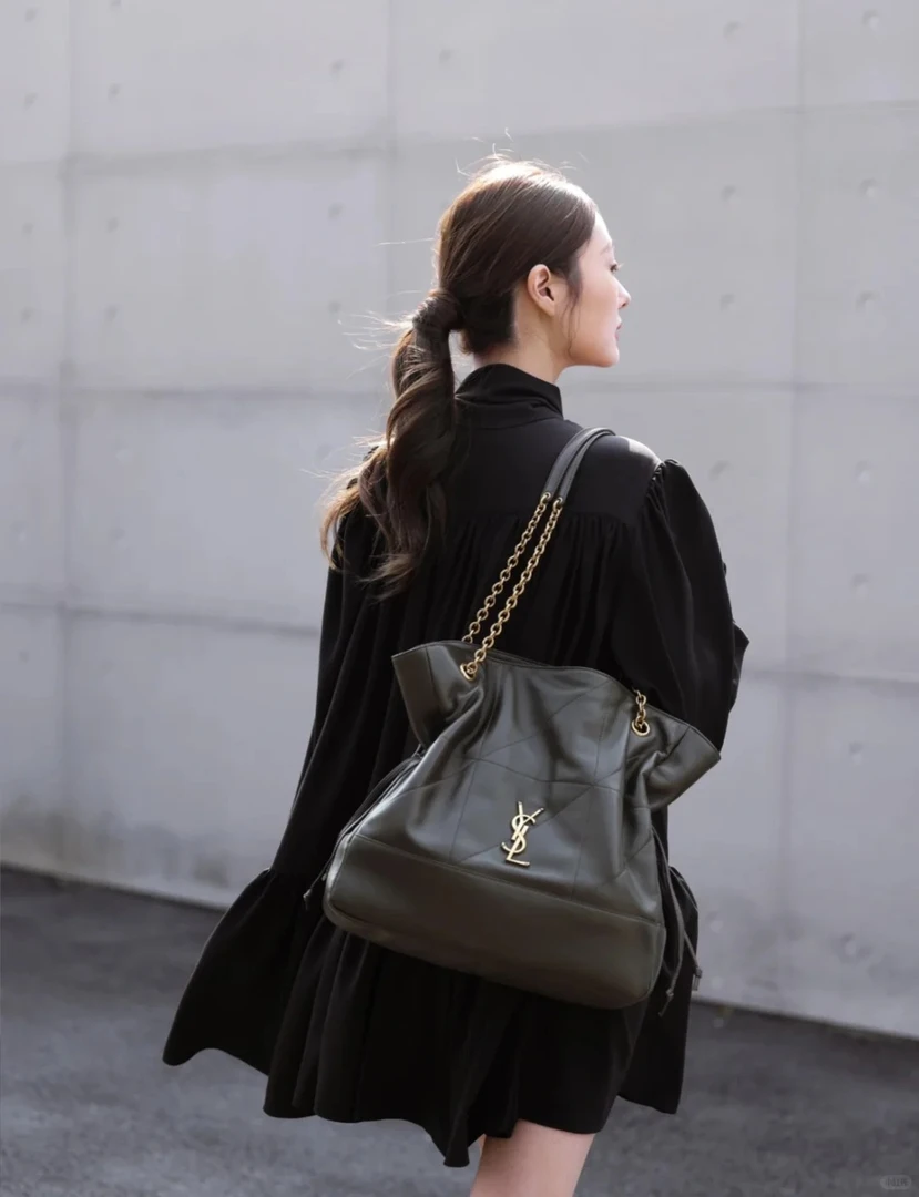 99新 YSL/圣罗兰 jamie 福袋中号麝香色 /99新/严选