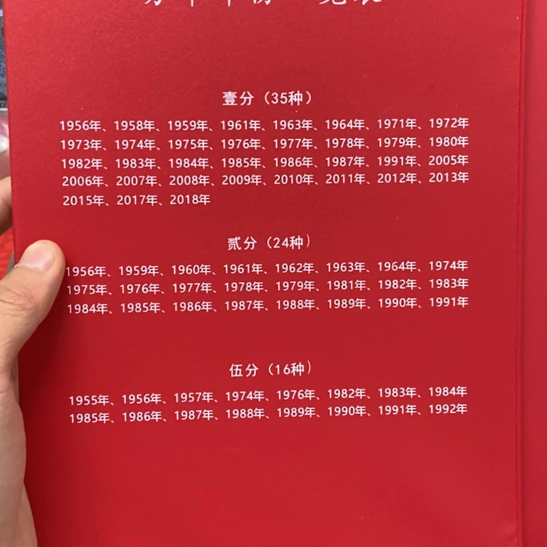 其他普通金属1955-2018年硬币套装75枚