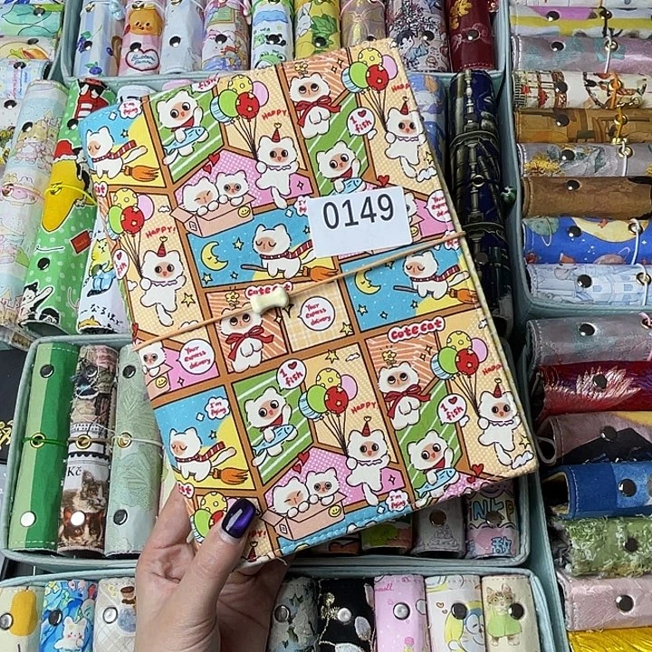 织绣A5活页不带纸0149