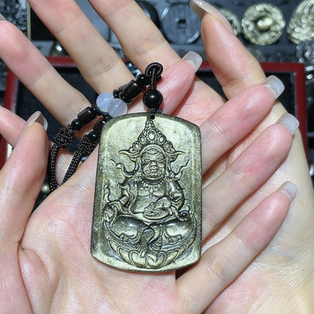 【闪购商品】未镶嵌黑曜岩吊坠(不含链)