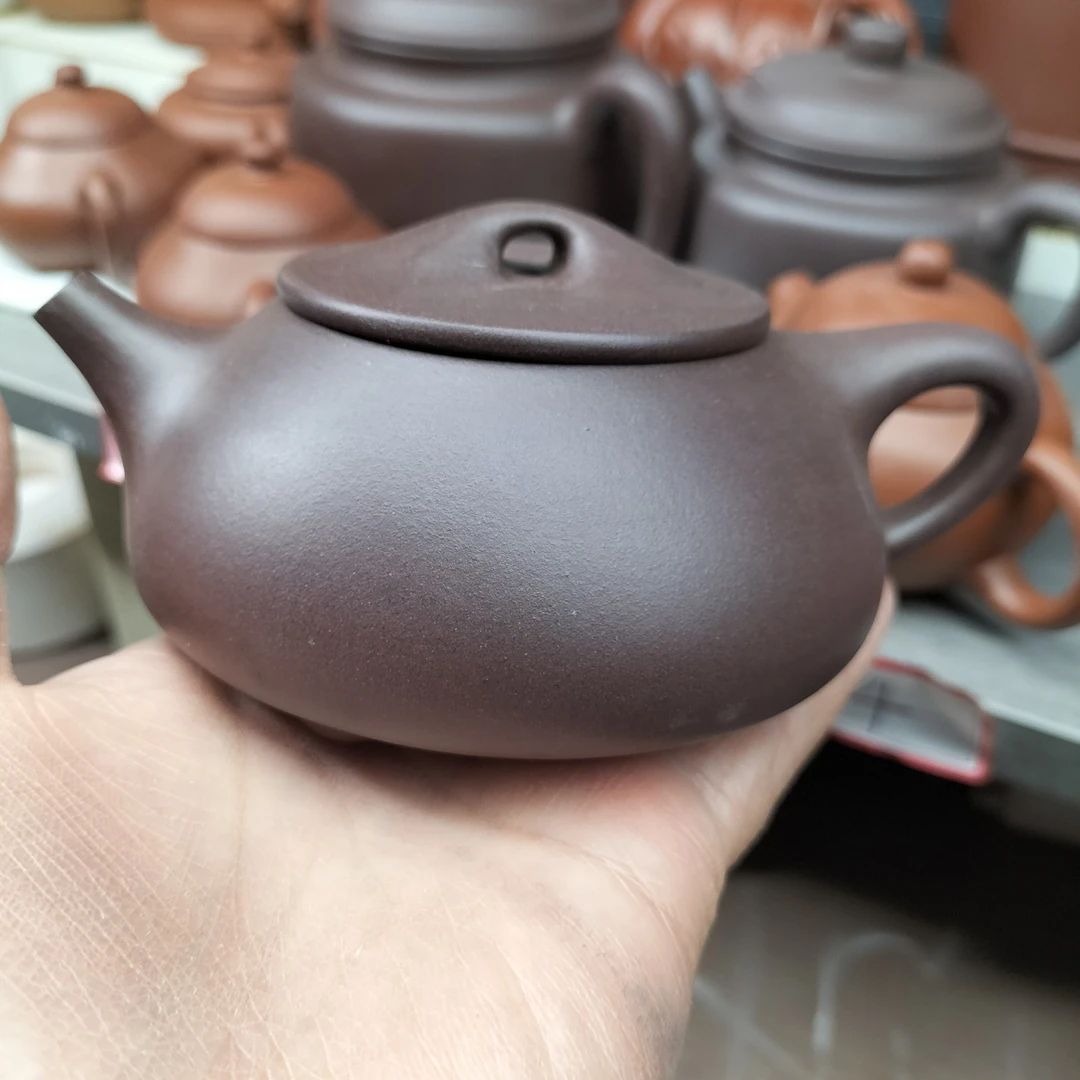 原矿紫泥景舟石瓢，180 cc   子冶 160cc  428