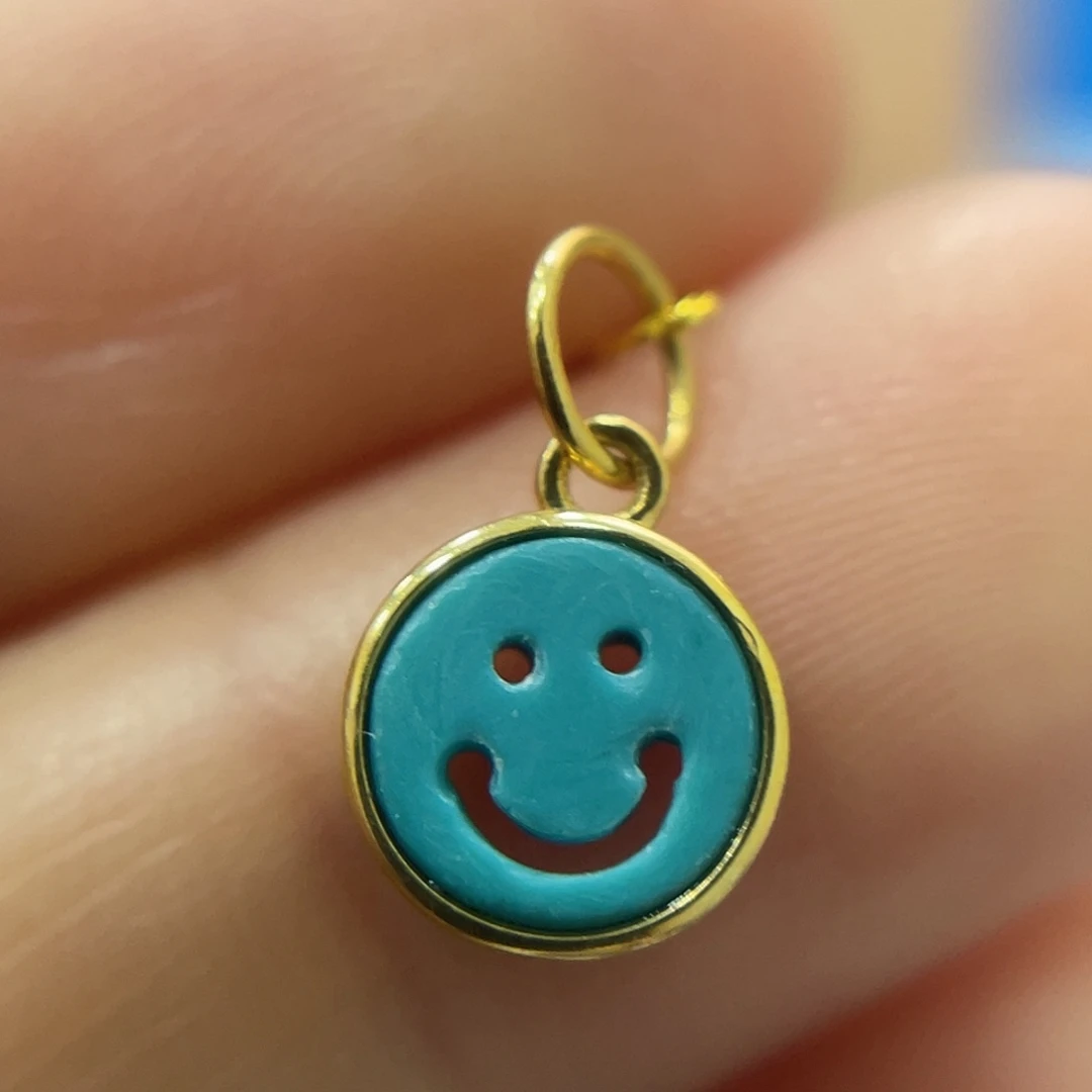 绿松石18K金镶嵌珠宝奇石