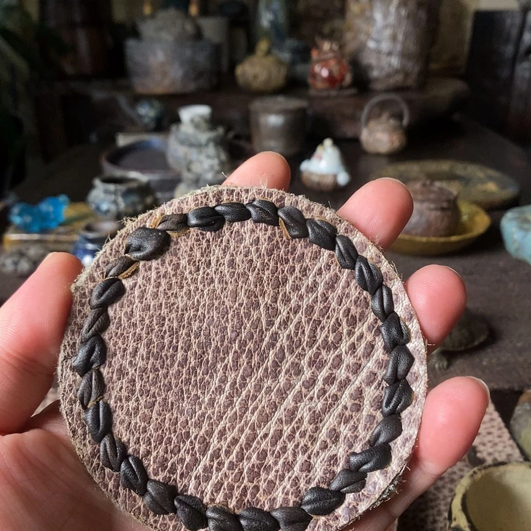 手工制作柴烧茶具