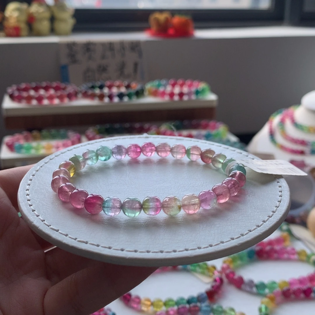 未镶嵌碧玺手链碧玺