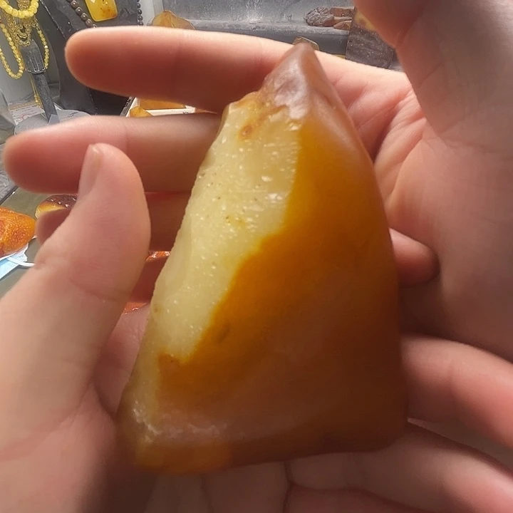 定制琥珀未镶嵌纯天然蜜蜡吊坠