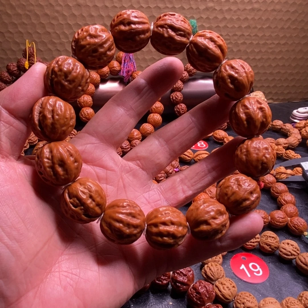 手串文玩核桃粗筋浅纹