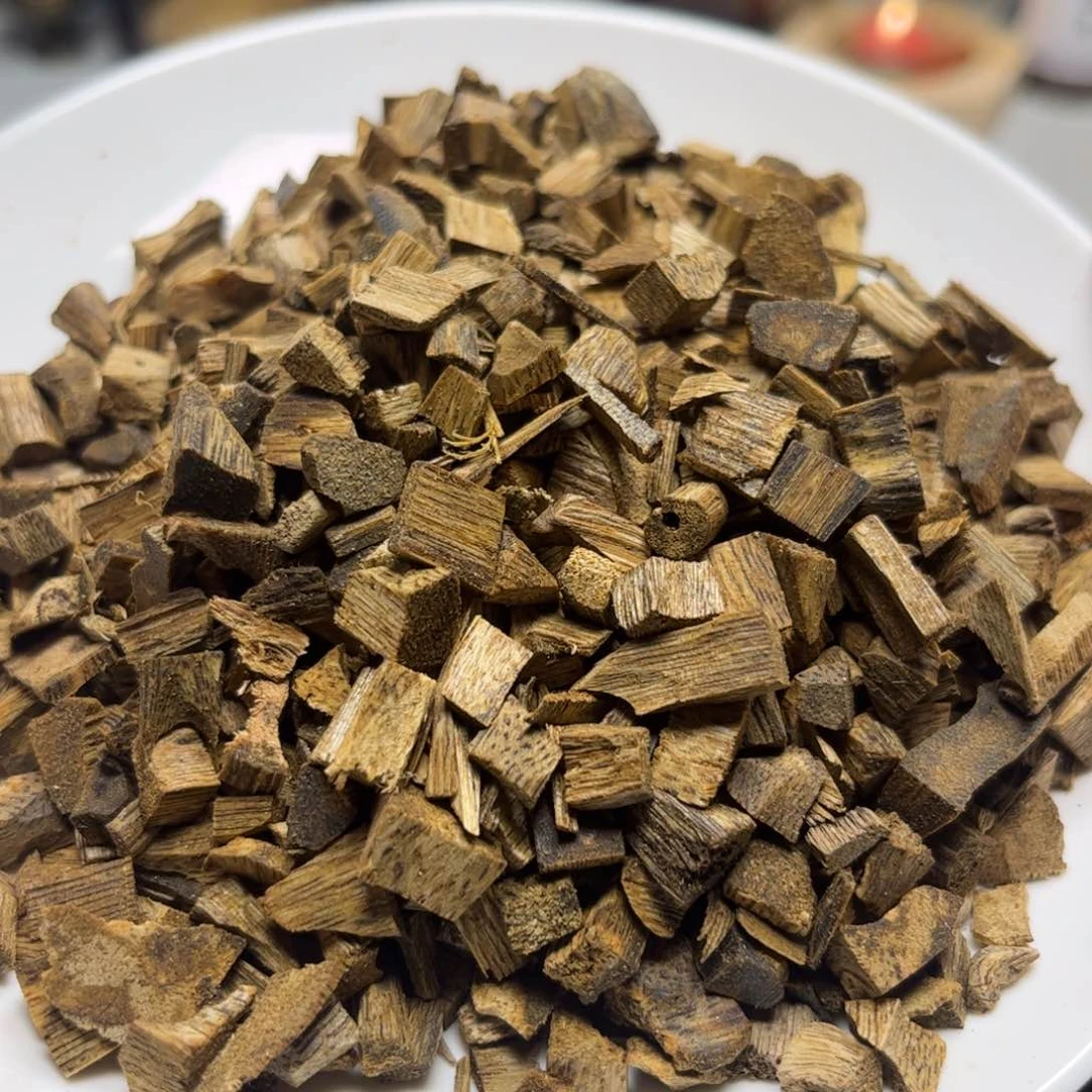 沉香沉香碎屑国香系海南张勺子品种碎料100克