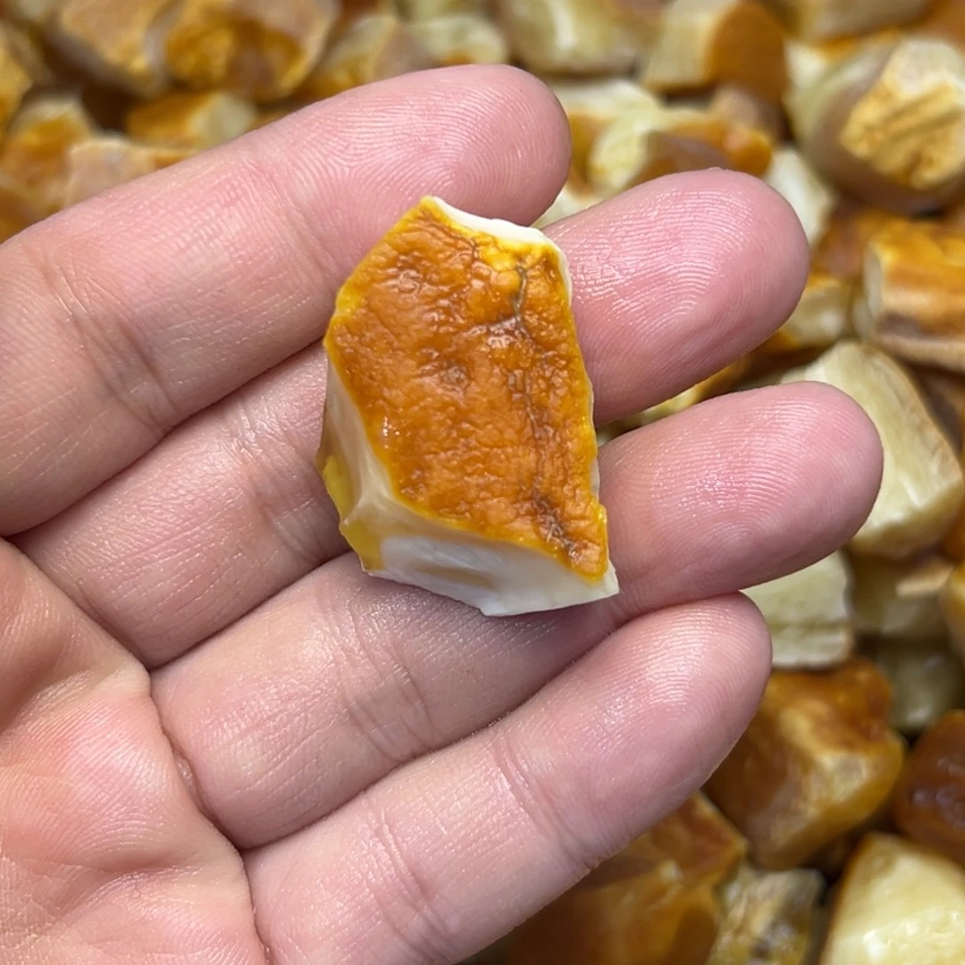 原***物定制琥珀未镶嵌圆珠