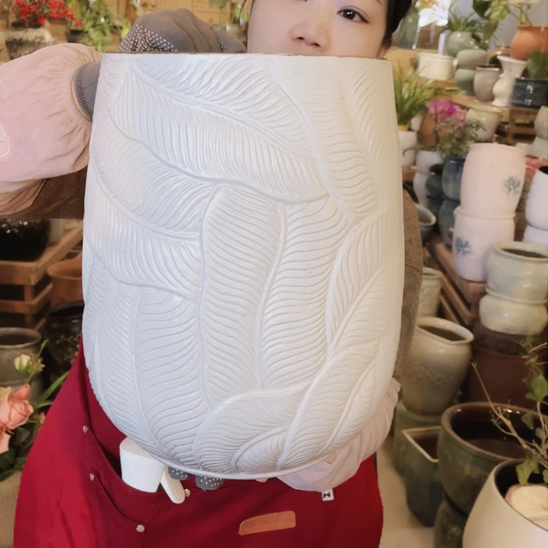 紫砂花盆高度30口径20