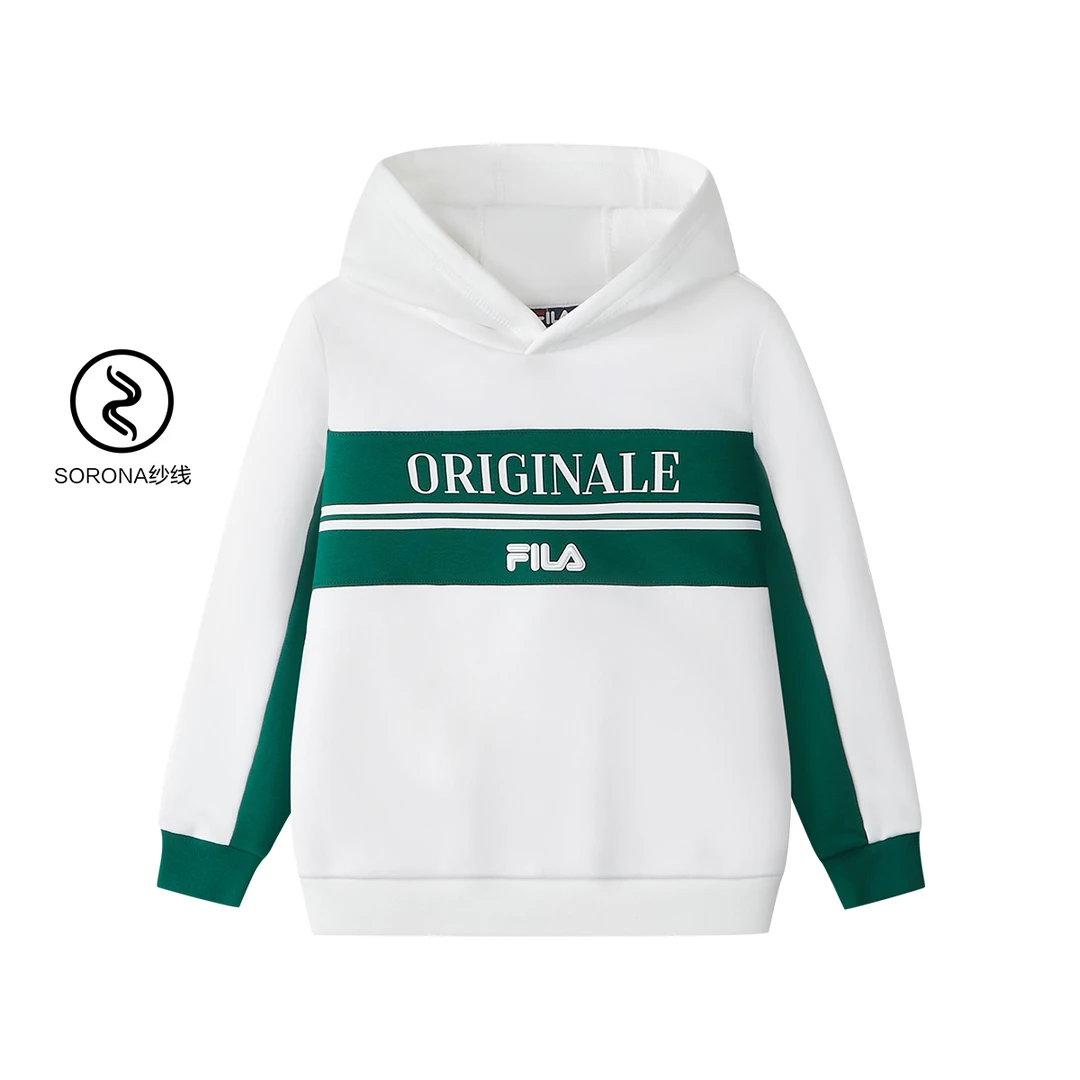 FILAKIDS斐乐儿童【奇妙实验室】秋冬中大童休闲连帽卫衣K11B541205