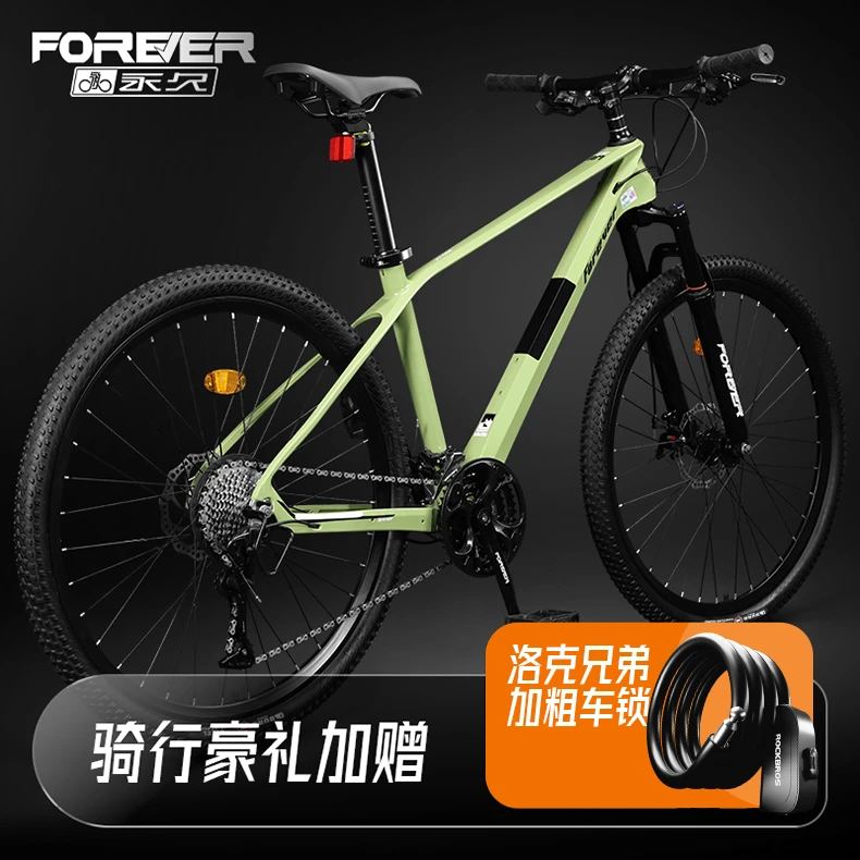 永久官方镁合金山地车成人学生男款油碟禧玛诺变速越野单车JT056