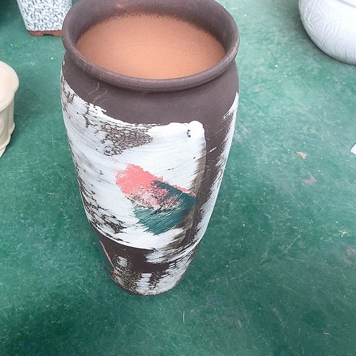 红陶口15。高37。。。。