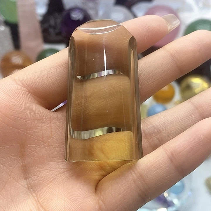 水晶摆件未镶嵌素**生吊坠