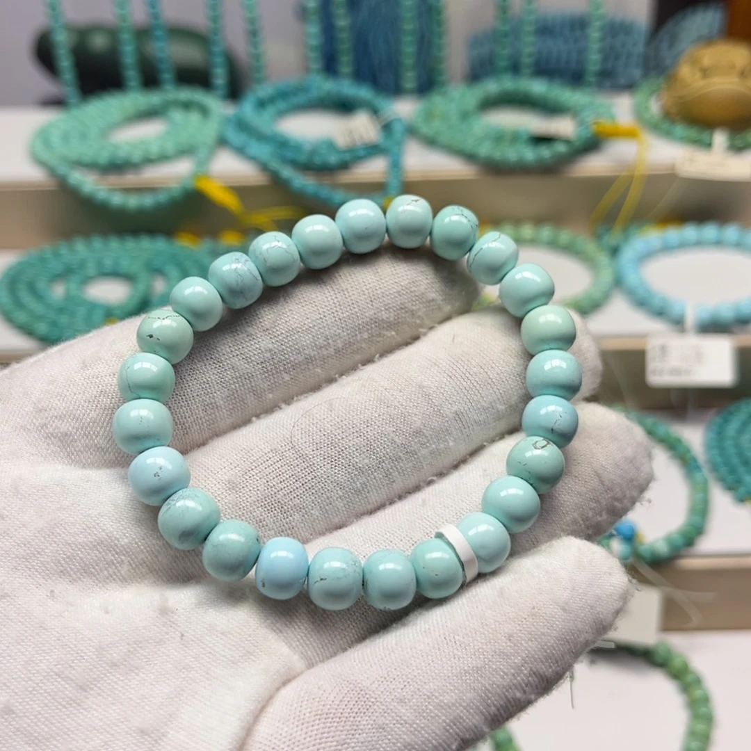 绿松石未镶嵌手链