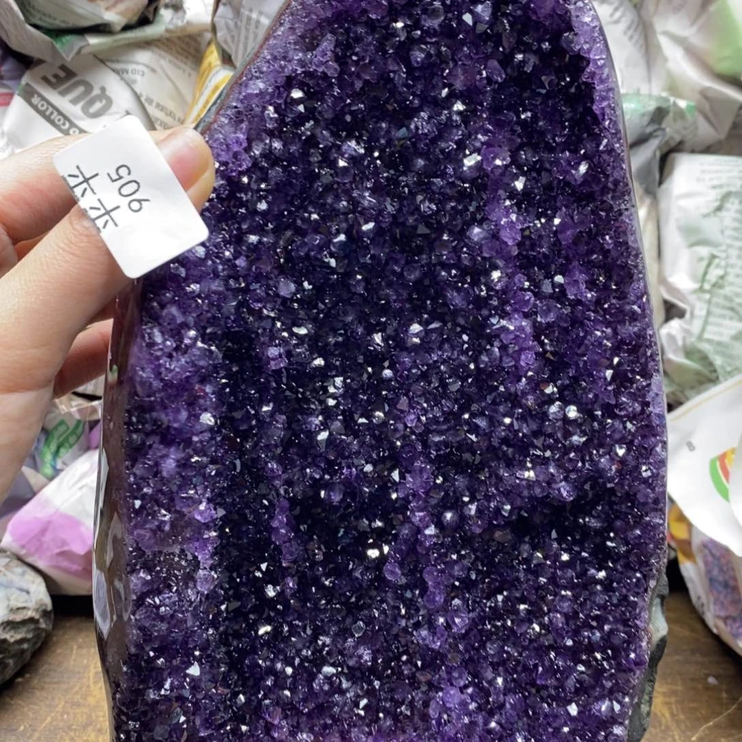 紫晶乌拉圭未镶嵌