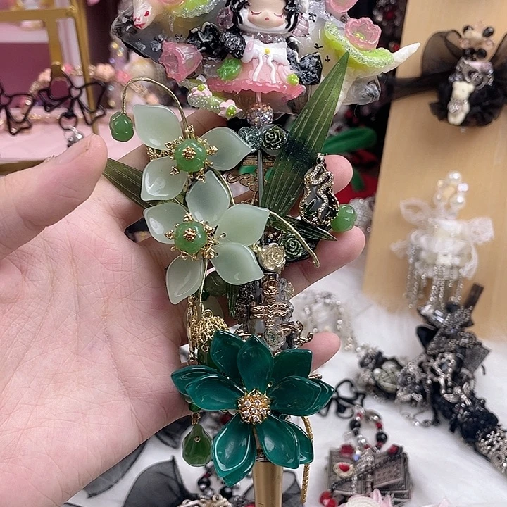 铜合金手作串珠笔成品