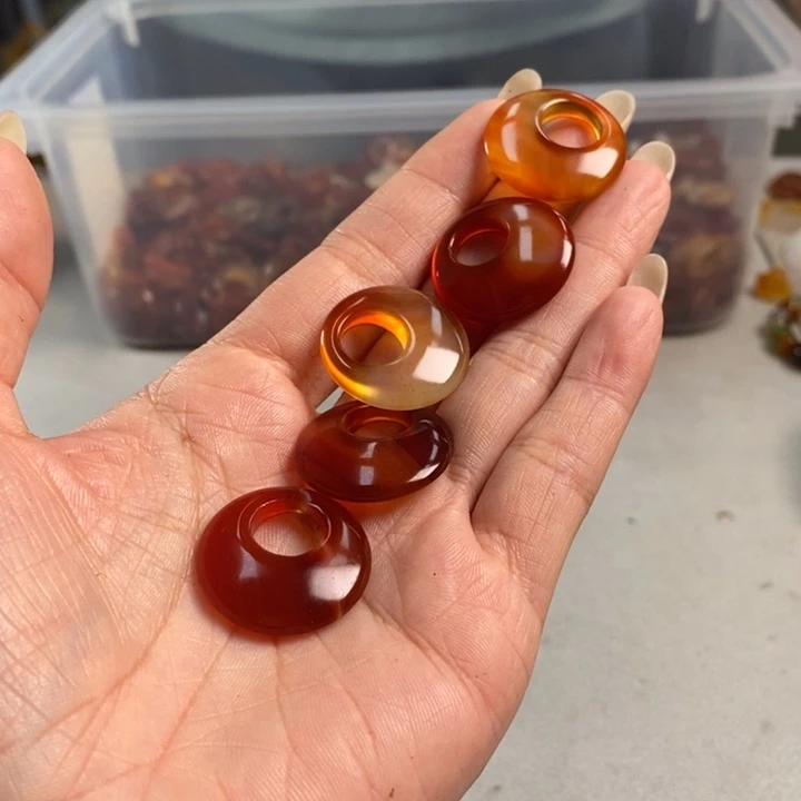 玛瑙/玉髓吊坠(不含链)未镶嵌