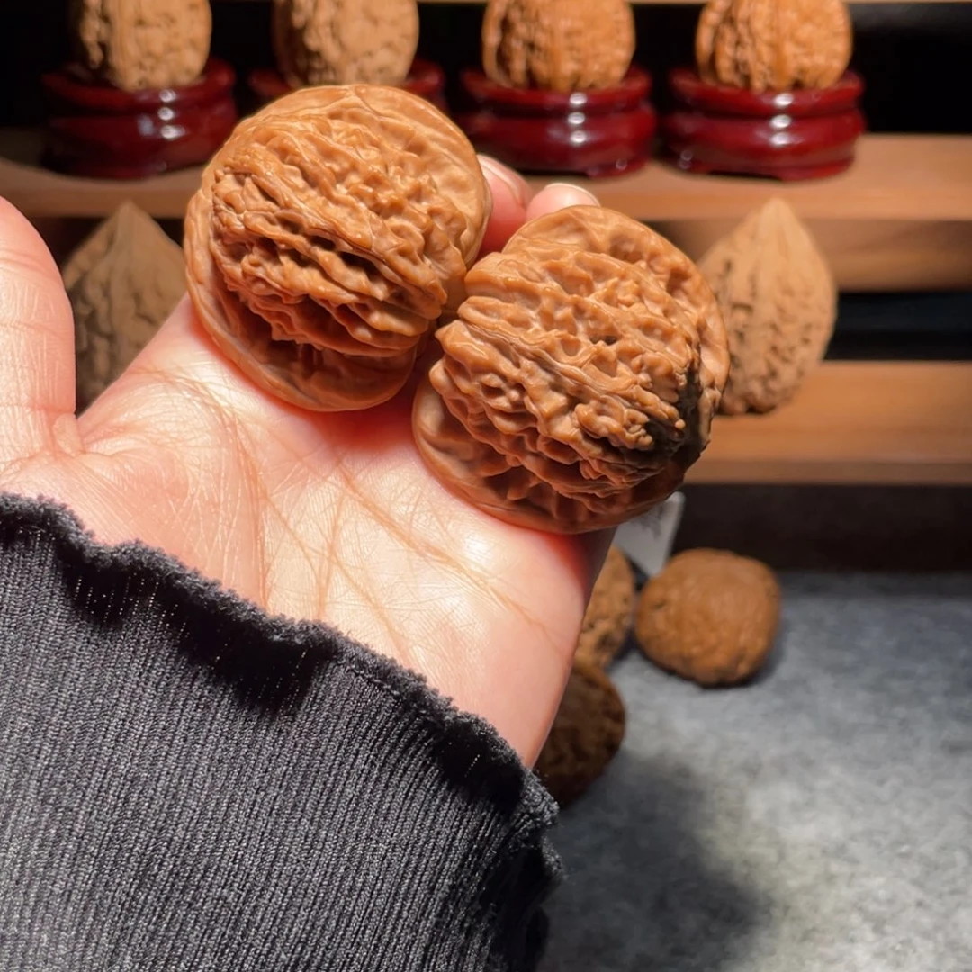 手串/手链核桃流水疙瘩纹四座楼全品油蜡皮43