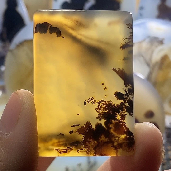 未镶嵌颈饰玛瑙/玉髓觉*子