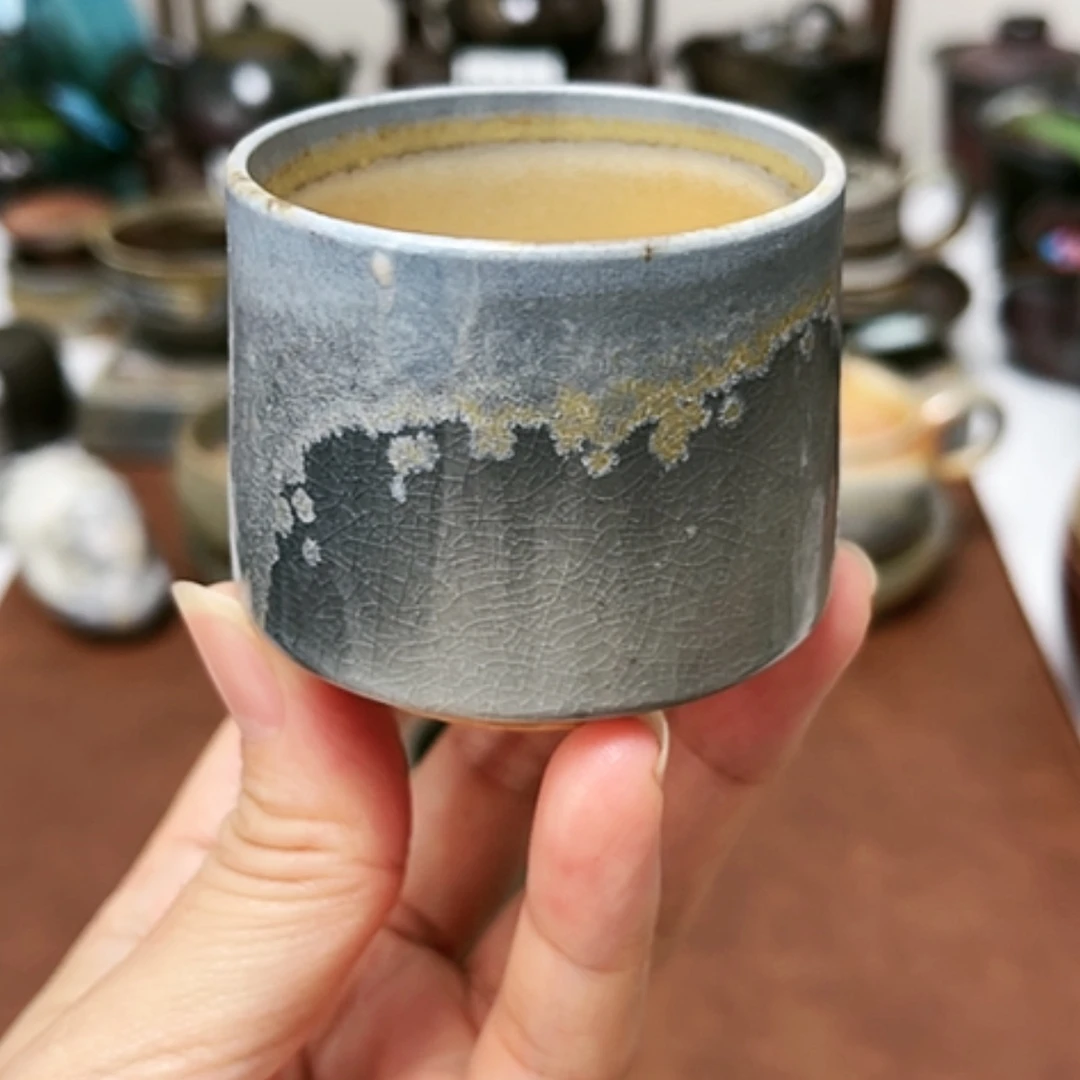 【闪购商品】景德柴窑茶具-纯手工茶具