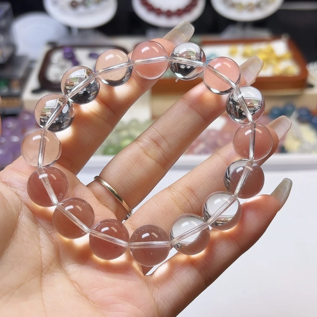 魏****水晶手链未镶嵌白水13.6