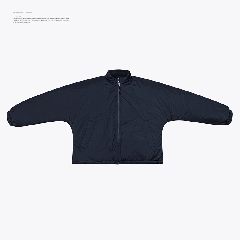 蝙蝠袖立领棉衣 新款秋冬小众设计师轻软糯夹克外套508