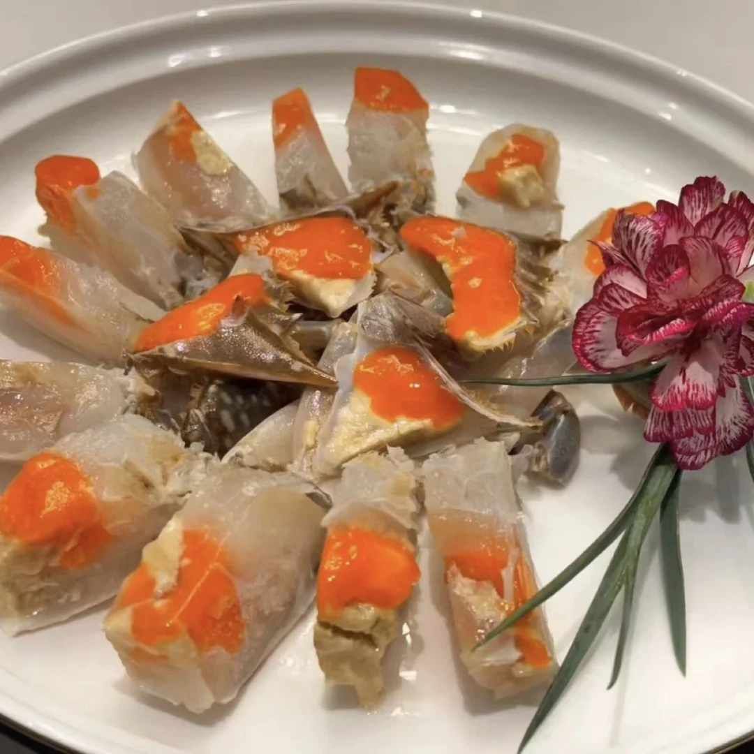 3-10两/只！红膏呛蟹母蟹宁波红膏咸呛蟹老底子炝蟹红膏蟹不可蒸煮
