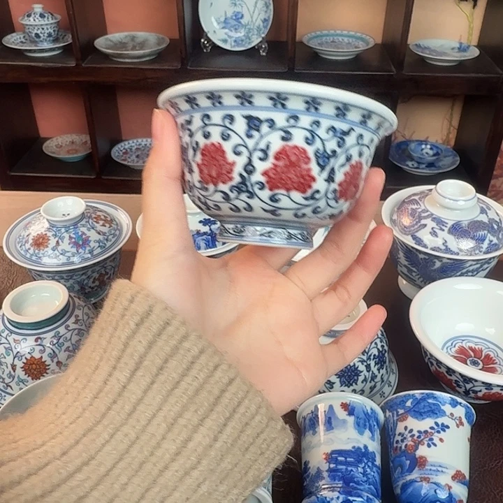 景德镇陶瓷手绘作品