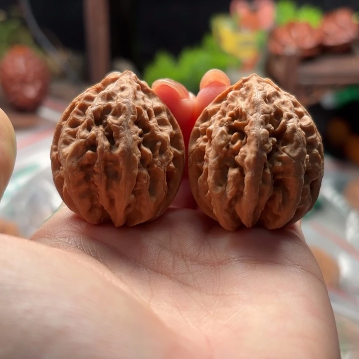 把件文玩核桃小楸千125