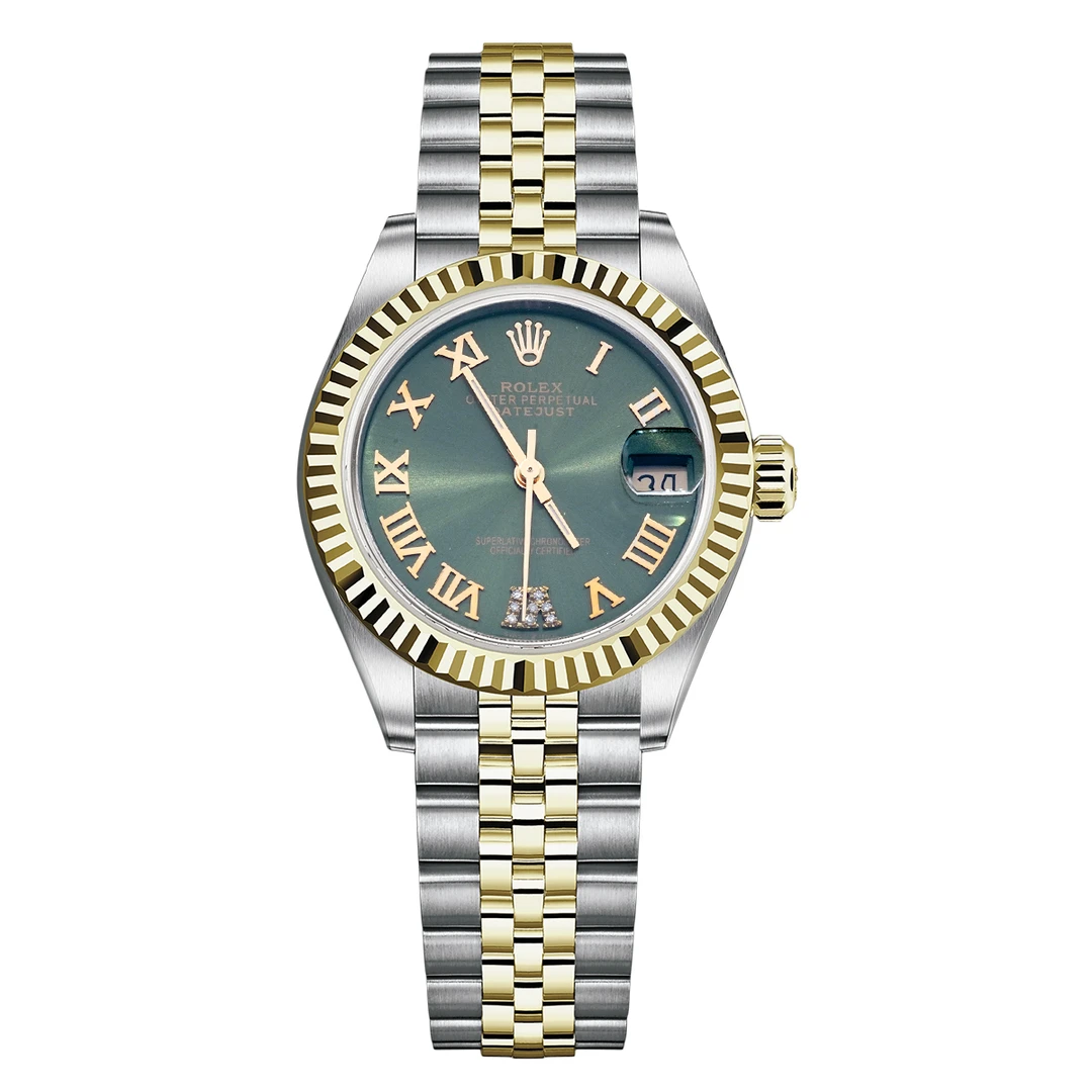 99新 Rolex/劳力士 68273罗马盘狗牙圈腕表/后钻/WHP030129