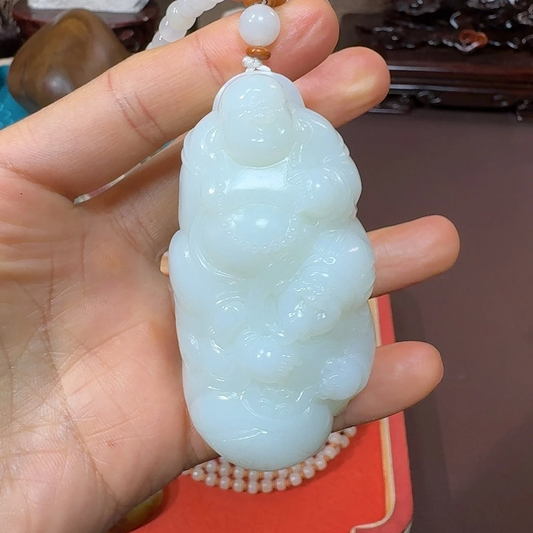 和田玉（糖玉）未镶嵌挂件