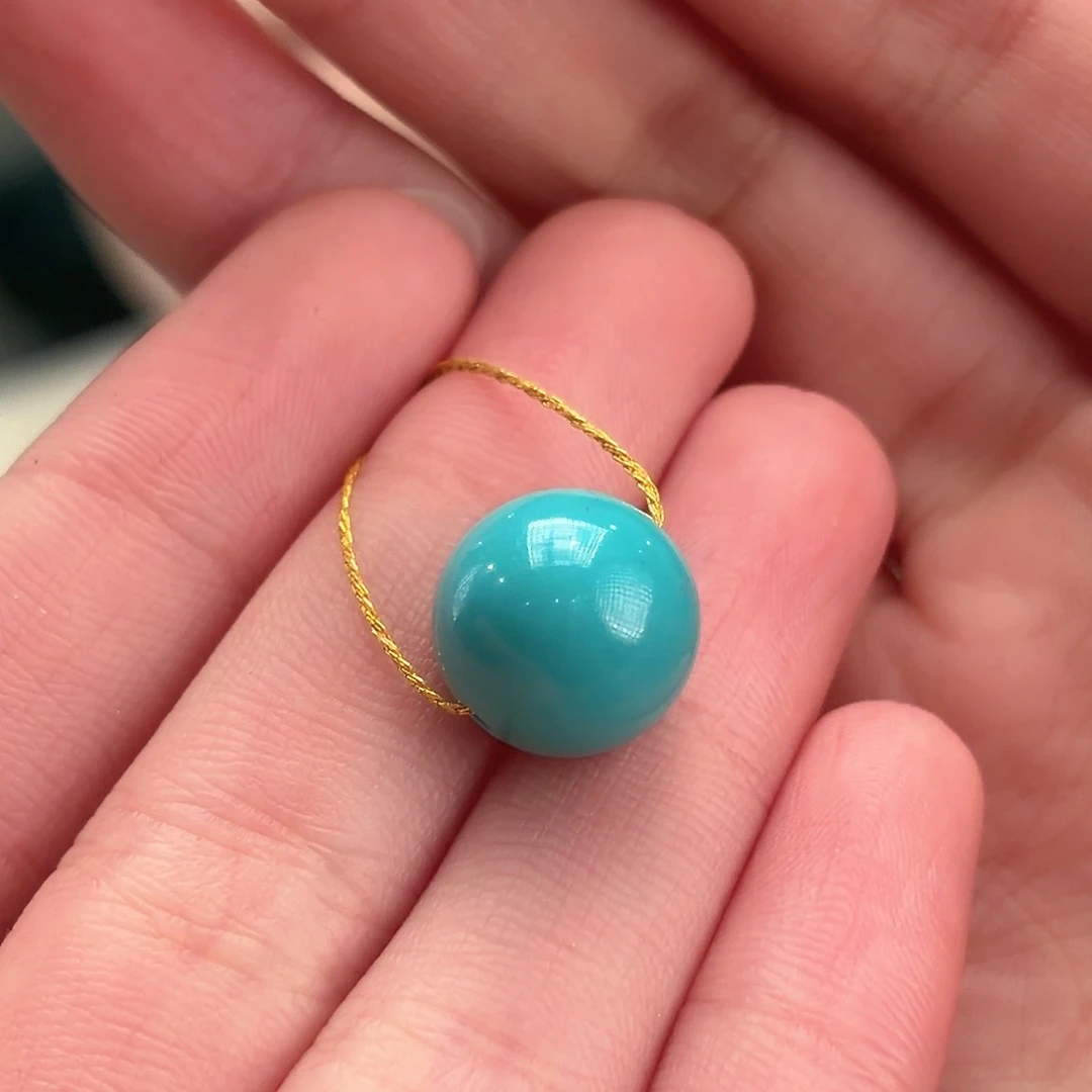 绿松石未镶嵌颈饰