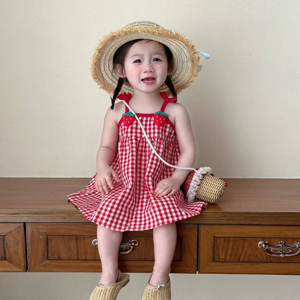 女童连衣裙夏装新款洋气婴儿宝宝公主裙2025夏季儿童吊带裙子