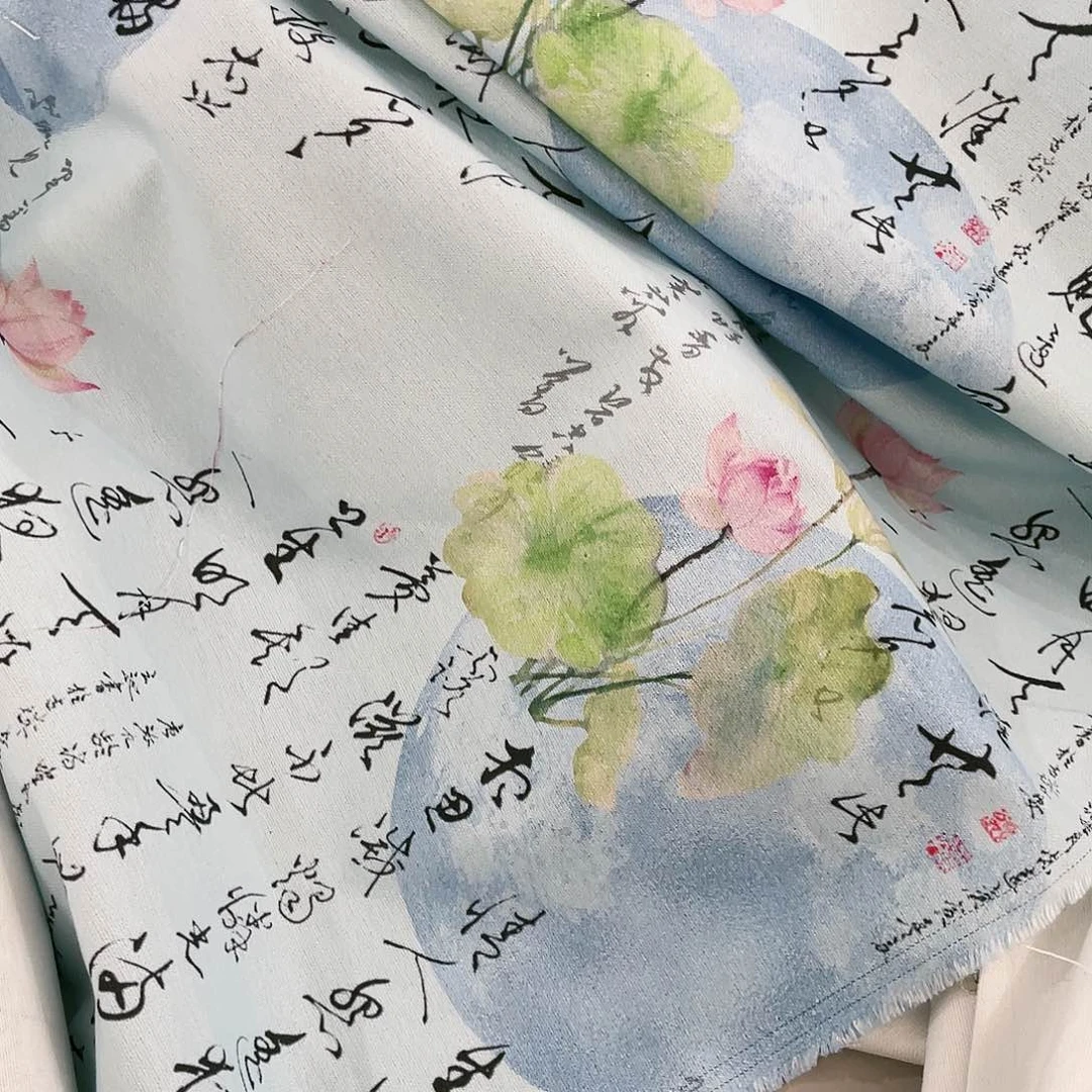 一米价纯棉双经双纬1.5米宽果子布艺地卷