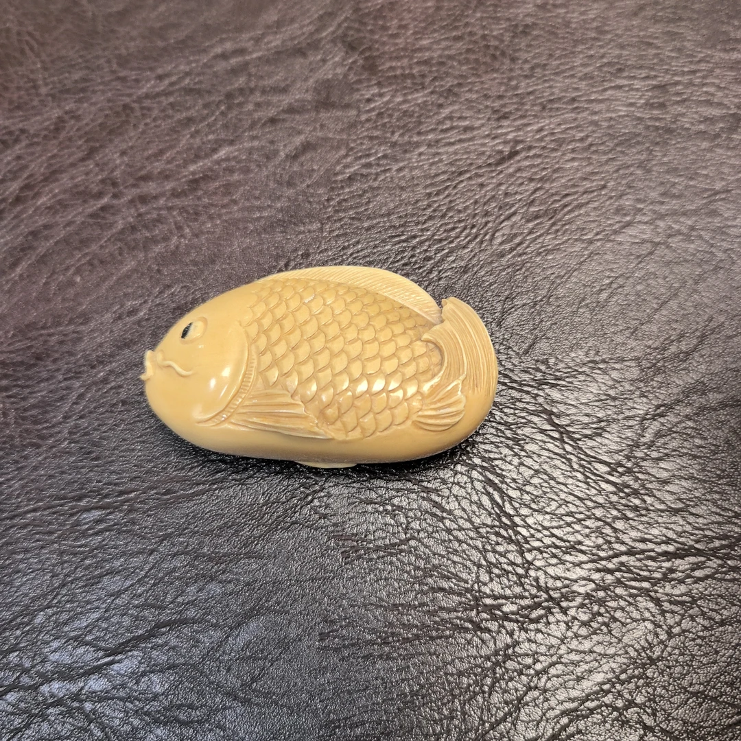 猛犸约38.6克雕刻件ZL0188