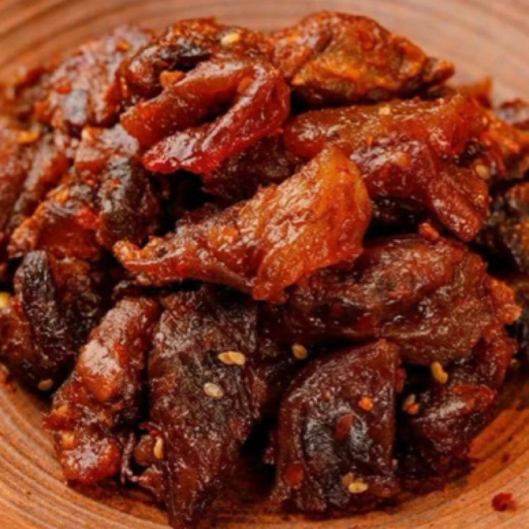 【孜然味到手3袋】内蒙牛肉筋秘制风干牛肉筋下酒菜草原休闲熟食