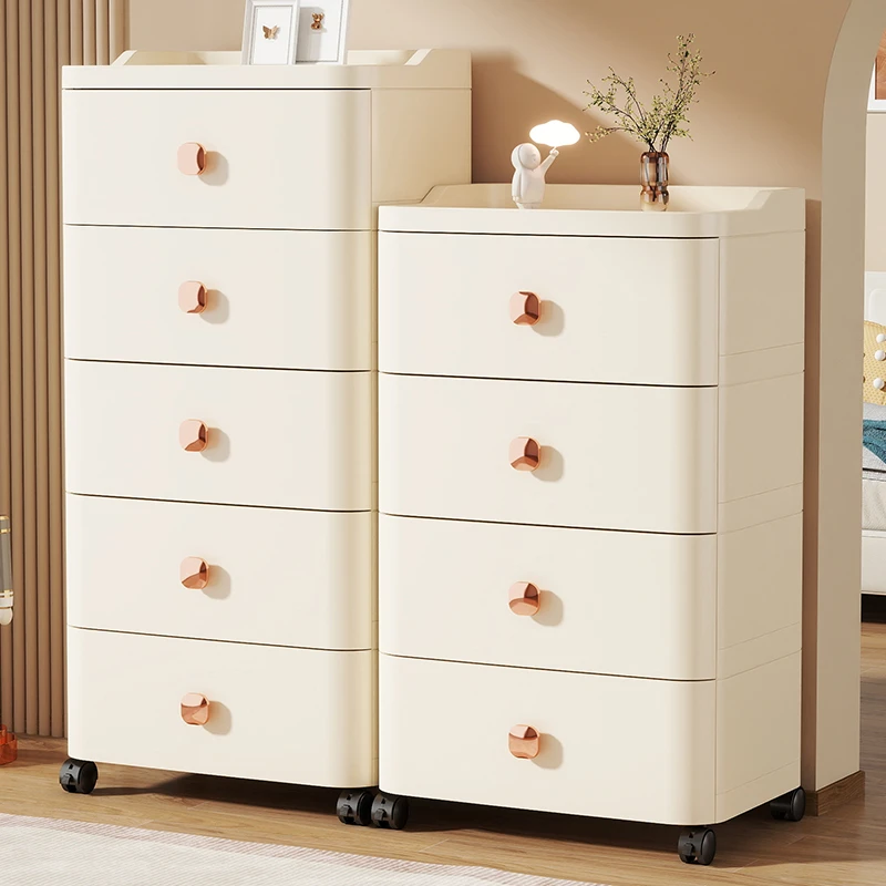 【35/42/52面宽】抽屉式收纳柜塑料文具收纳盒多层储物柜家用置物箱