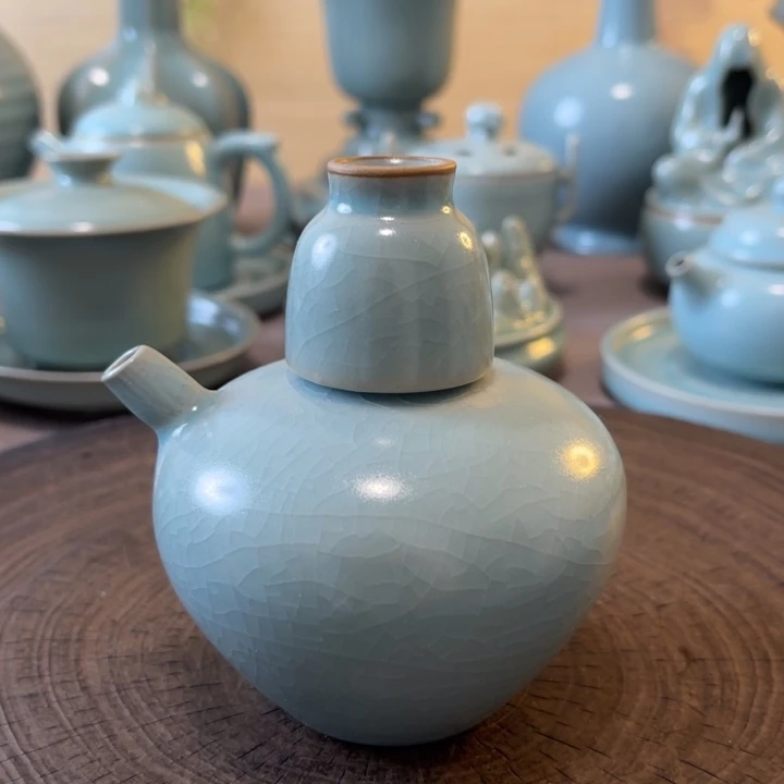 瓷片一壶一杯一一一一