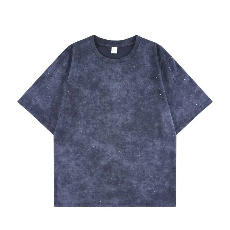 半身马-2025短袖欧货男装短袖时尚潮流青春男女同款上衣高奢