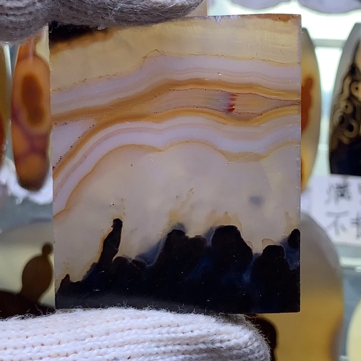 未镶嵌颈饰玛瑙/玉髓108