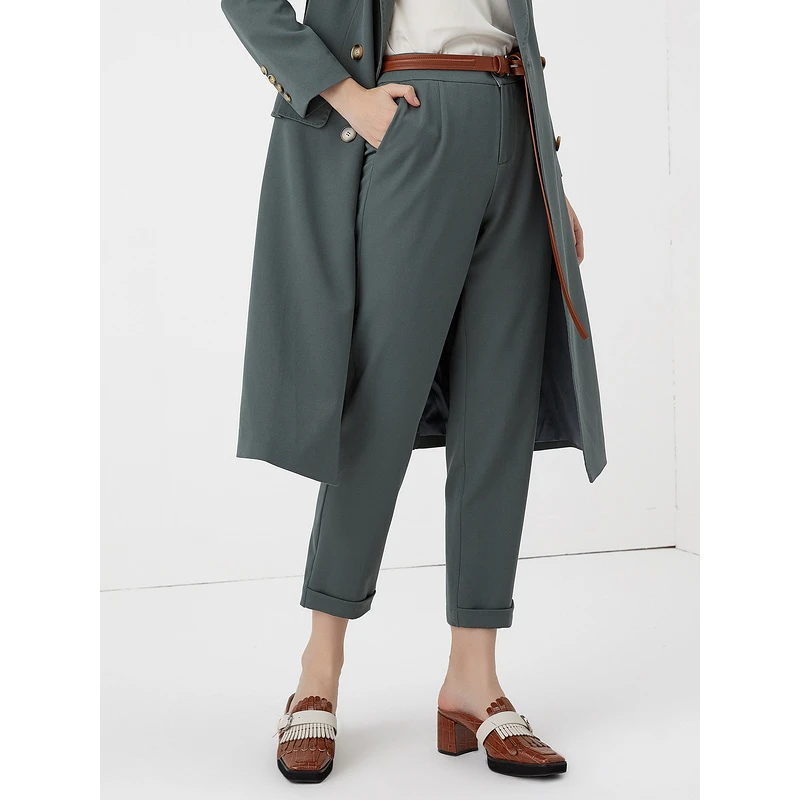 【小北专属】莱芙艾迪儿直通裤西裤1D1K74166