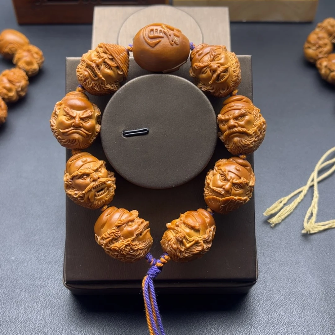 橄榄核手串/手链三丰钟馗头