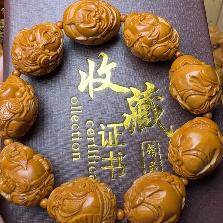 橄榄核手串/手链八大财神
