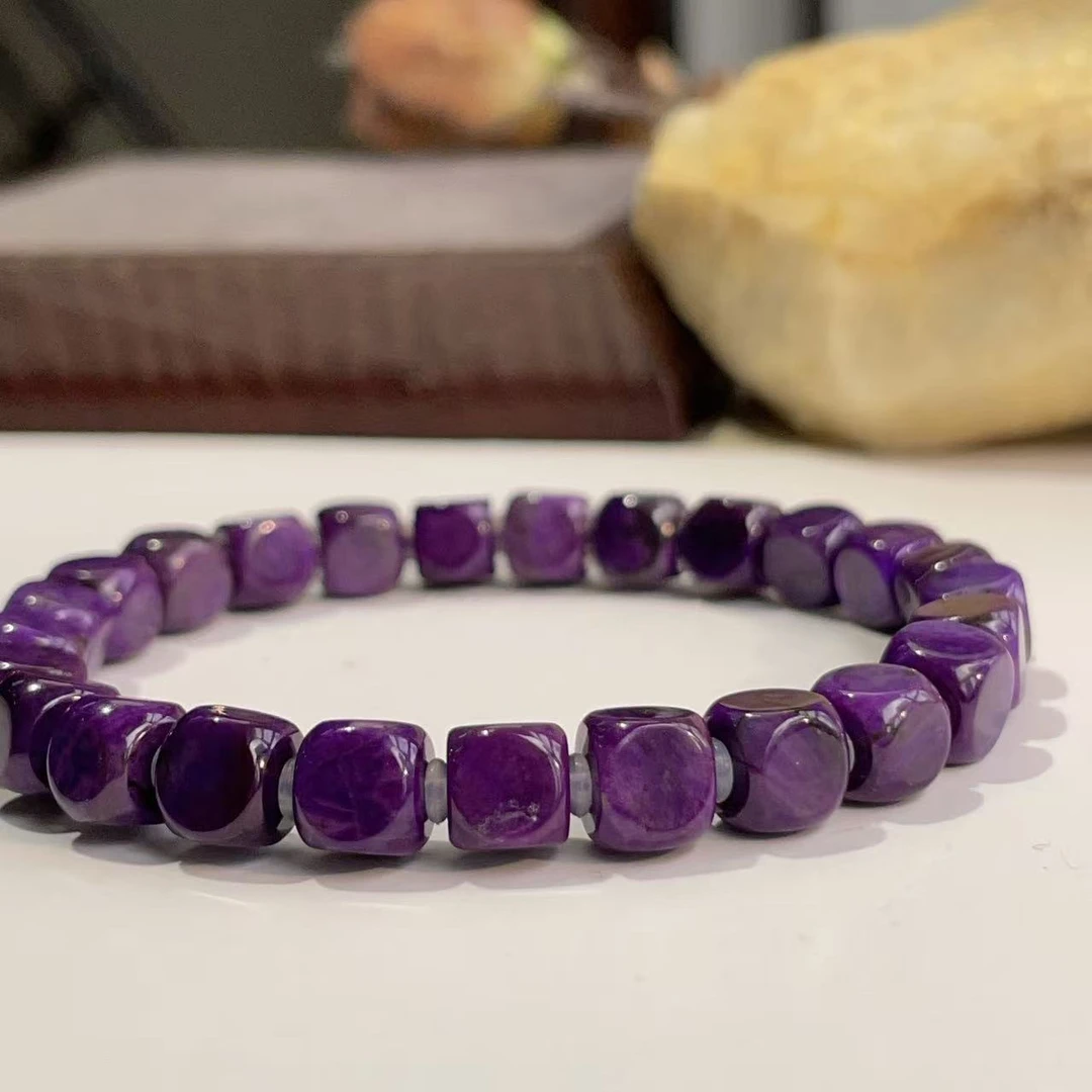 舒俱来魔方高阶帝王紫手串/6mm/AZB3448/编码多样性