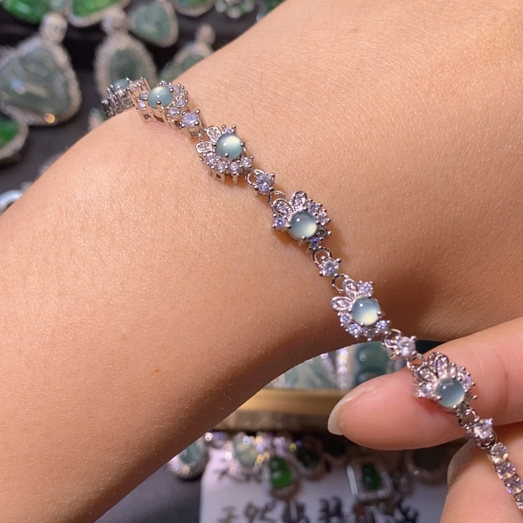 翡翠未镶嵌颈饰天然