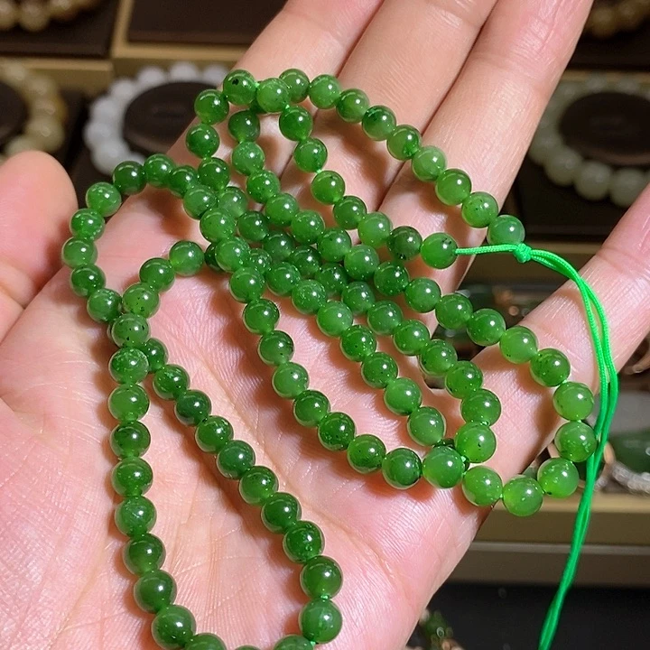 【闪购商品】项链未镶嵌和田玉（碧玉）