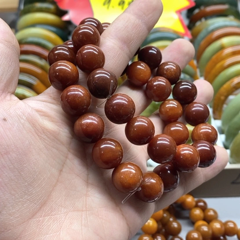 【闪购商品】蛇纹石玉手镯未镶嵌一**子