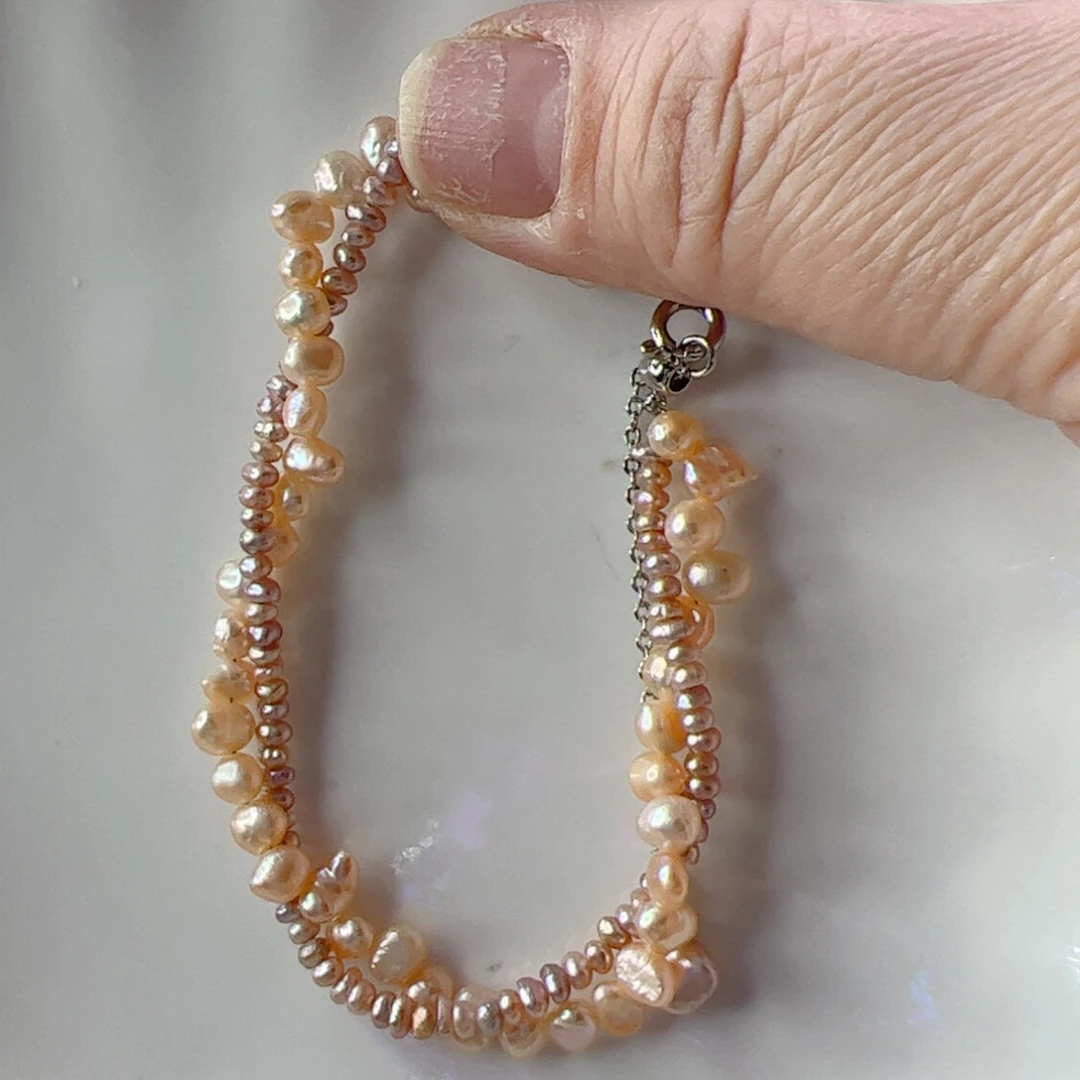 合金手绳淡水珍珠246